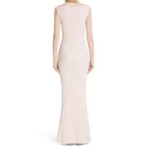 Chiara Boni Abros Trumpet Illusion Dress Nude